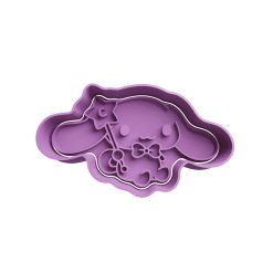 Cinnamoroll con Varita Cortador de Galletas STL