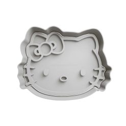 Hello Kitty Cabeza Cortador de Galletas STL 3