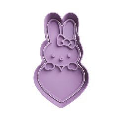 Cheery Chums con Corazón Cortador de Galletas STL