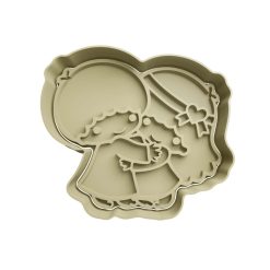 Little Twin Stars Cortador de Galletas STL