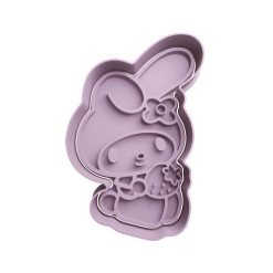 My Melody con frutilla Cortador de Galletas STL