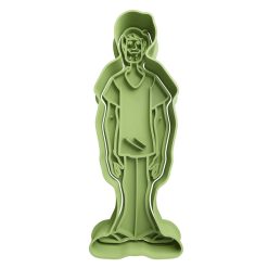 Shaggy Roggers Cortador de Galletas STL