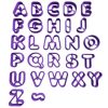 Abecedario 27 Letras 3cm Cortador de Galletas STL